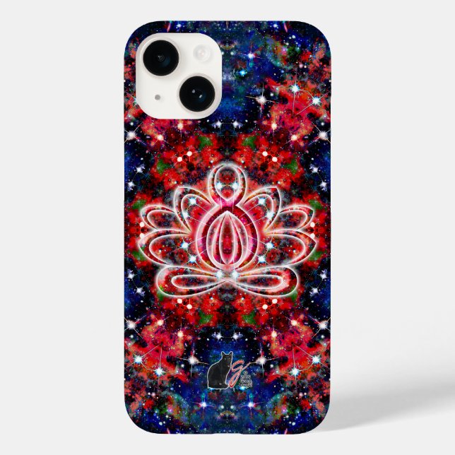 Szintillation Zen Lotus Case-Mate iPhone Hülle (Rückseite)