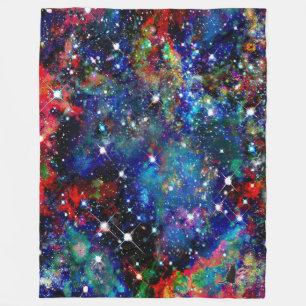 Szintillationsstern-Fleece-Blanket Fleecedecke