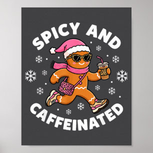 Szy und koffeinhaltiger Nk Lebkuchen Weihnachtskaf Poster