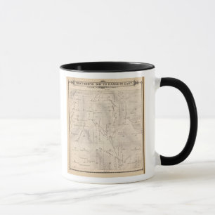 T16S R26E Tulare Landkreis Karte Tasse