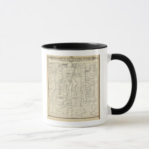 T19S R21E Tulare Landkreis Karte Tasse