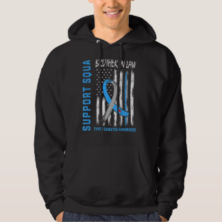 T1D Bruder im Gesetz Typ 1 Diabetes-Sensibilisieru Hoodie