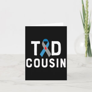 T1d Cousin Typ 1 Diabetes Insulin Familien Karte