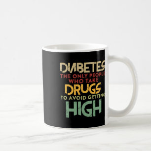 T1d Diabetiker Typ-1-Diabetes-Bewusstsein Männer F Kaffeetasse