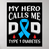 T1d Diabetiker Typ 1 Diabetes Bewusstsein Vater Va