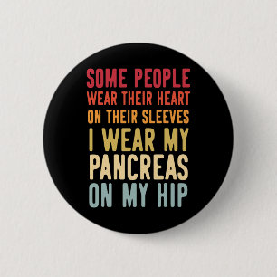 T1d Diabetiker Typ 1 Diabetes mellitus Männer Frau Button