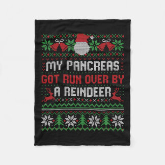 T1d Diabetiker Typ 1 Diabetes mellitus Männer Frau Fleecedecke