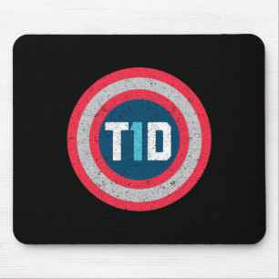 T1d Diabetiker Typ 1 Diabetes mellitus Männer Frau Mousepad