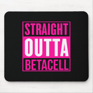 T1D Diabetiker Typ 1 Diabetes mellitus Männer Frau Mousepad