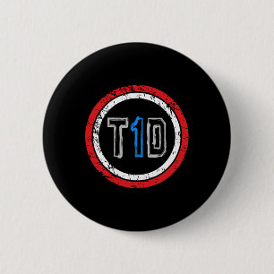 T1D Emblem Typ 1 Diabetes Button