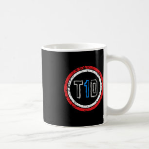 T1D Emblem Typ 1 Diabetes Kaffeetasse