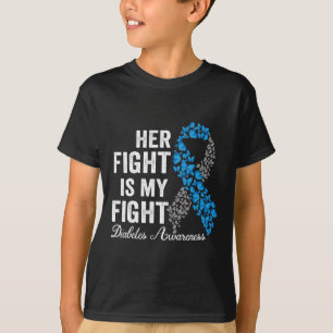 T1d Ihr Kampf ist mein Kampf gegen Typ 1 Diabetes T-Shirt