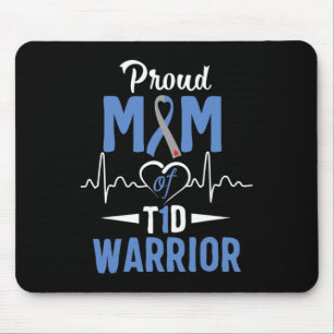 T1D Mama Diabetes mellitus Typ 1 Insulin Pa Mousepad