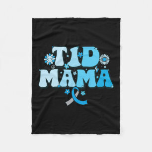 T1d Mama Diabetes Survivor T1d Mama Typ 1 Diabetes Fleecedecke