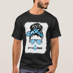 T1d Mama Typ 1 Diabetes Aufklärung Monat Blutzucke T-Shirt