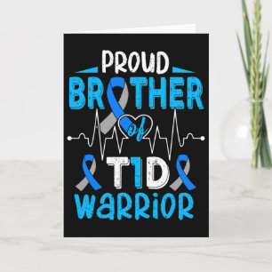 T1d Proud Brother Diabetes Awareness Typ 1 Insuli Karte