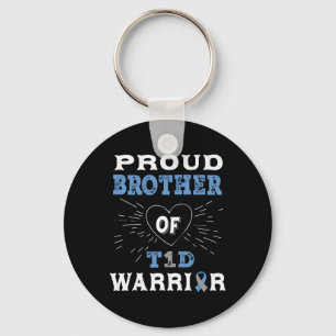 T1d Proud Brother Diabetes Awareness Typ 1 Insuli Schlüsselanhänger