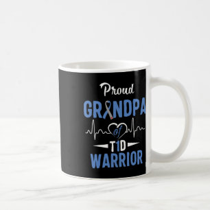 T1d Proud Grandpa Diabetes Bewusstsein Typ 1 Insul Kaffeetasse