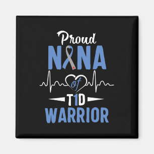 T1d Proud Nana Diabetes Bewusstsein Typ 1 Insulin  Magnet