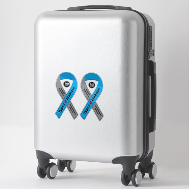 T1d Ribbon Decal Aufkleber (Koffer)