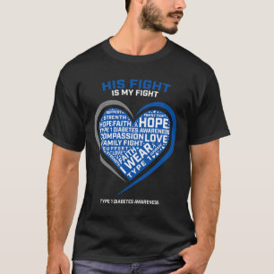 T1d sein Kampf ist mein Kampf Typ 1 jugendlichen D T-Shirt