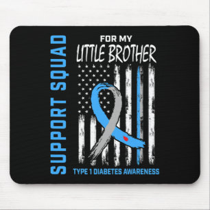 T1d Sensibilisierungsflagge Kleiner Bruder Typ 1 D Mousepad