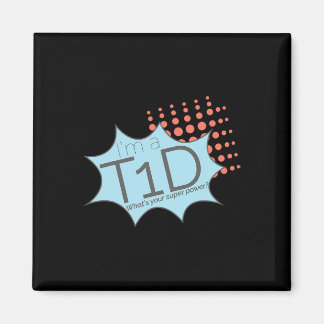T1d Superhero Typ 1 Diabetes Bewusstsein Magnet