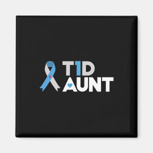 T1D Tante Diabetes Awareness Typ 1 Insulin Pancre Magnet