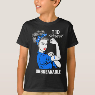 T1d Typ 1 Diabetes Aufklärung Typ 1 Diabetes Gesch T-Shirt