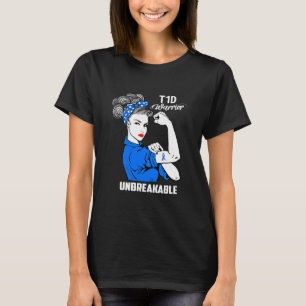 T1d Typ 1 Diabetes Bewusstsein Typ 1 T-Shirt
