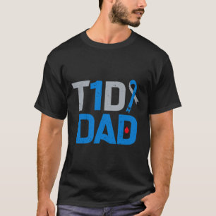 T1d Vater Diabetes Awareness Support Fight Survivo T-Shirt