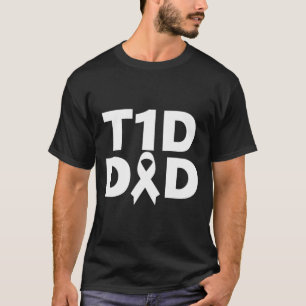 T1d Vater Diabetes Bewusstsein T-Shirt