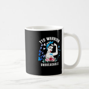T1d Warrian Frauen Typ 1 Diabetes Awareness Blue R Kaffeetasse