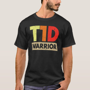 T1D Warrior Diabetiker T-Shirt