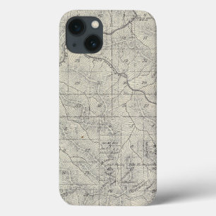 T2021S R3031E Tulare County Abschnitt-Karte Case-Mate iPhone Hülle