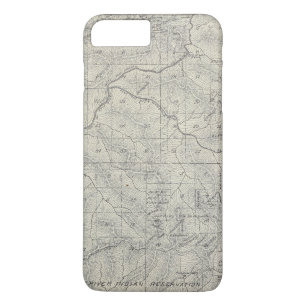T2021S R3031E Tulare County Abschnitt-Karte Case-Mate iPhone Hülle