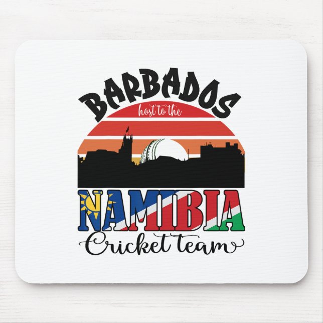T20 Cricket Guyana Host To The Namibia Cricket Tea Mousepad (Vorne)