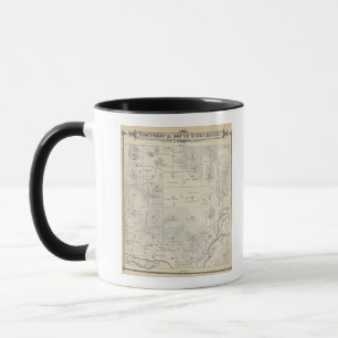 T21S R28E Tulare Landkreis Karte Tasse