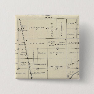 T23S R25E Tulare Landkreis Karte Button