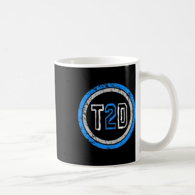 T2d Blue Emblem Typ 2 Diabetes Bewusstsein Kaffeetasse (Rechts)
