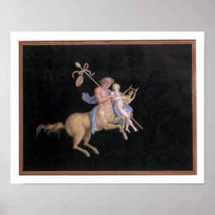 T31144 Chiron, das Achilleus in der Kunst von M Poster