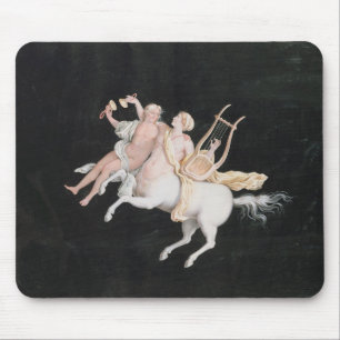 T31466 ein weiblicher Zentaur und ein Begleiter, Mousepad