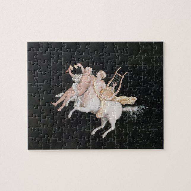 T31466 ein weiblicher Zentaur und ein Begleiter, Puzzle (Horizontal)