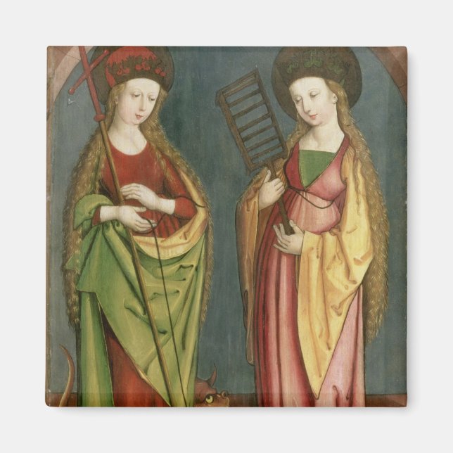 T32982 St. Margaret of Antioch and St. Faith, c.15 Magnet (Vorne)