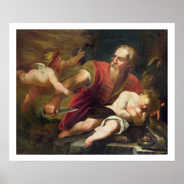 T33486 Das Opfer von Isaac Poster (Vorne)