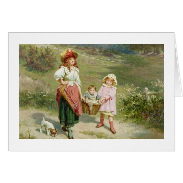 T33572 zum Markt, ein fettes Schwein kaufen (Vorderseite (Horizontal))