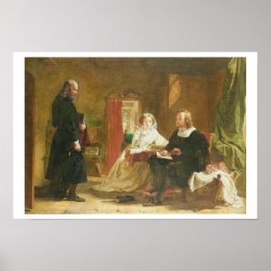 T33679 eine Frage von Glauben, 1863 Poster