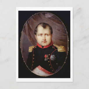 T34002 Portrait Miniatur von Napoleon I (1769-1821 Postkarte