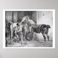 T34894 The English Farrier, 1822 (litho)