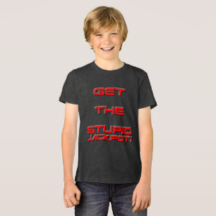 T3RMIN4TOR2 - Erhalten Sie den dummen Jackpot Tri-Blend Shirt
